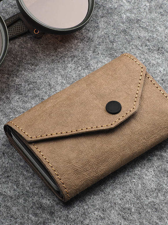 Porter Go Мъжки Портфейл с RFID Бежов