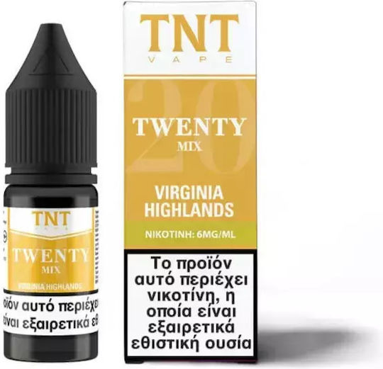 TNT Vape Lichid de Reumplere Gata cu Aromă de Fumat 9mg 10ml
