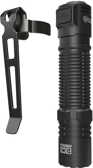 NiteCore Flashlight LED IP68 with Maximum Brightness 3500lm EDC31 Black