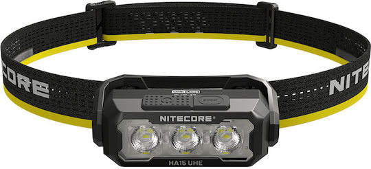 NiteCore Челник LED IP66 с Максимална Яркост 400лм HA15 UHE Бял
