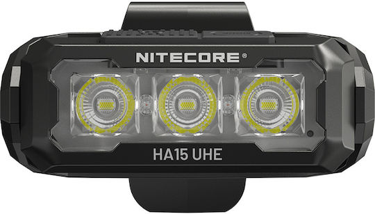 NiteCore Челник LED IP66 с Максимална Яркост 400лм HA15 UHE Бял