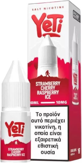 YeTi Έτοιμο Υγρό Αναπλήρωσης Summit Strawberry Raspberry Cherry Ice 10mg 10ml