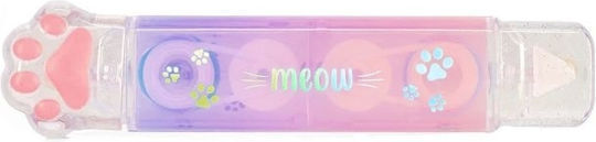 Legami Transparentes Klebeband Meow 6m/5mm Glcatkit2