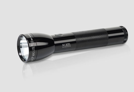 Maglite Rechargeable Flashlight LED IPX4 with Maximum Brightness 524lm Ml300l 2 Black
