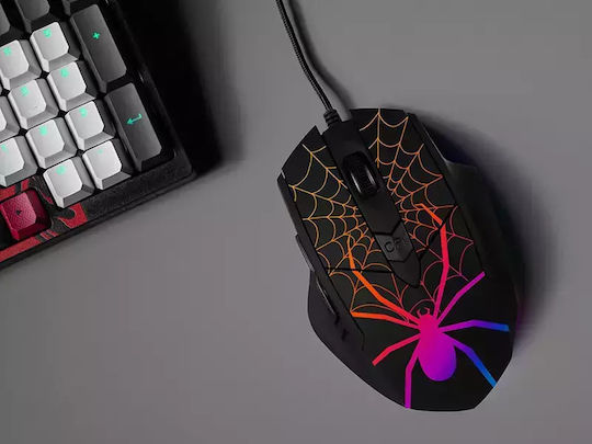 Tracer Black Widow RGB Gaming Mouse Black