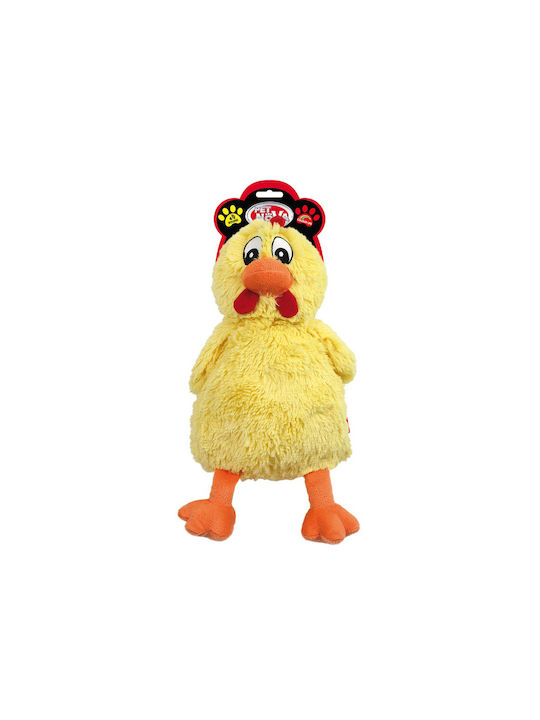 Dog Toy Pet Nova Chicken Yellow 38cm