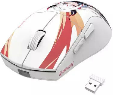 Redragon K1NG PRO MAX M918 Ασύρματο Gaming Ποντίκι 26000 DPI Λευκό