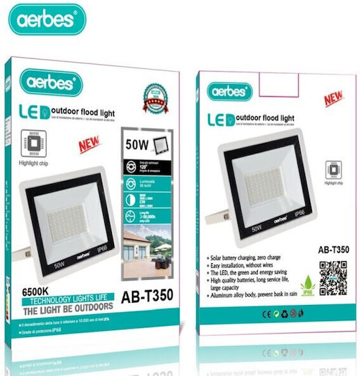 Aerbes Waterproof LED Floodlight 50W IP66