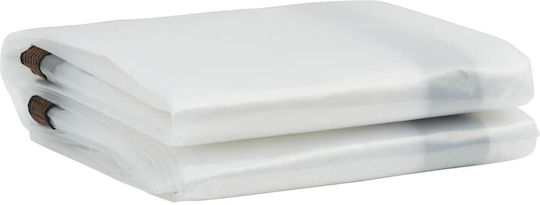 vidaXL Impermeabil Prelată 140gr/m² 8x3m. Tip de lumină Transparent