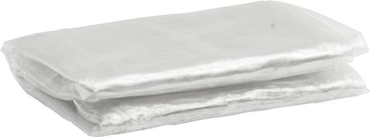 vidaXL Waterproof Tarpaulin 350gr/m² 2x2m. Heavy Duty Transparent