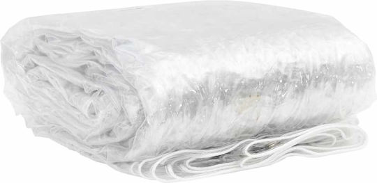 vidaXL Waterproof Tarpaulin 350gr/m² 6x1m. Heavy Duty Transparent