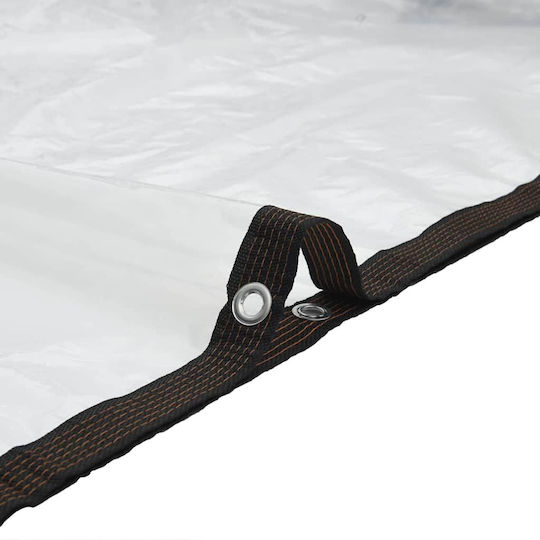 vidaXL Wasserdicht Plane 140gr/m² 5x4m. Licht Typ Transparent