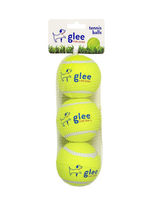 Glee Dog Toy Tennis Ball 4cm 3 pieces