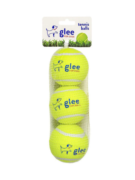 Glee Dog Toy Tennis Ball 4cm 3 pieces