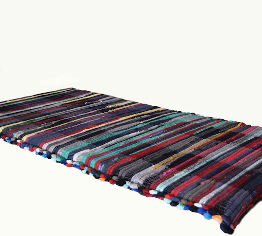 Decocraft Decocraft Wohnzimmer Teppich Rechteckig Baumwolle Mehrfarbig 60x120cm