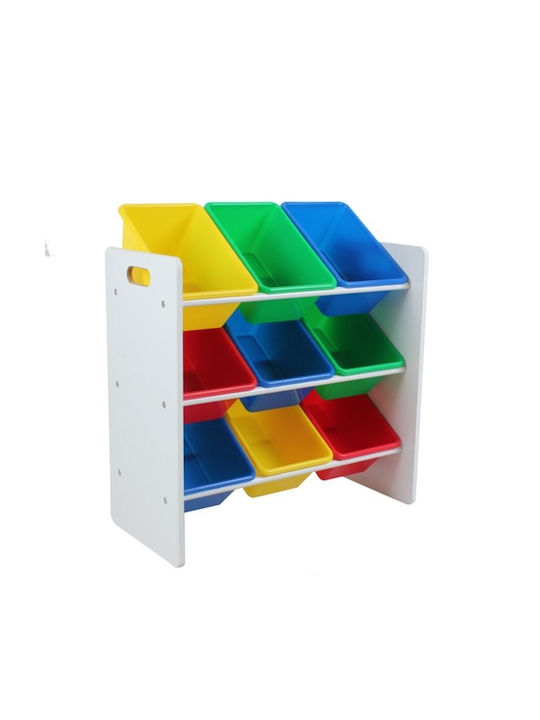 U-Grow Spielzeug Aufbewahrungssystem Mehrfarbig 63x30x60cm 1Stück