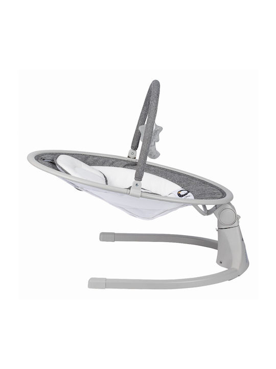 FreeOn Elektrisch Baby Relax Schaukel Elite Swing mit Musik Gray für Kind bis 9kg