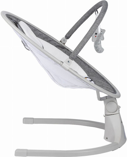 FreeOn Elektrisch Baby Relax Schaukel Elite Swing mit Musik Gray für Kind bis 9kg