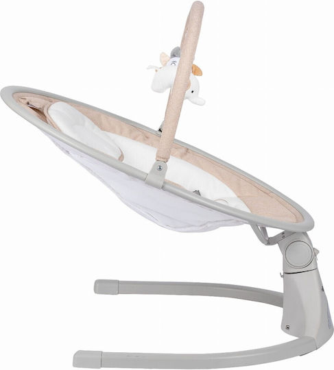 FreeOn Електрически Релакс Бебе Elite Swing с Музика Бежов за Дете до 9кг