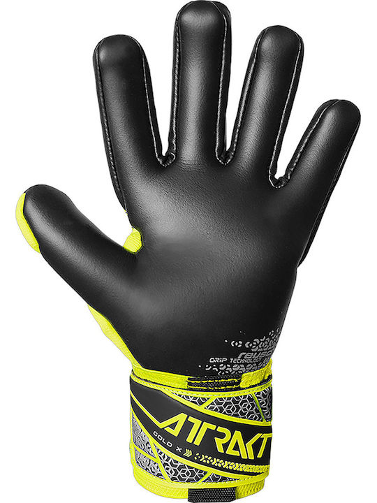 Reusch Attrakt Adults Goalkeeper Gloves Yellow