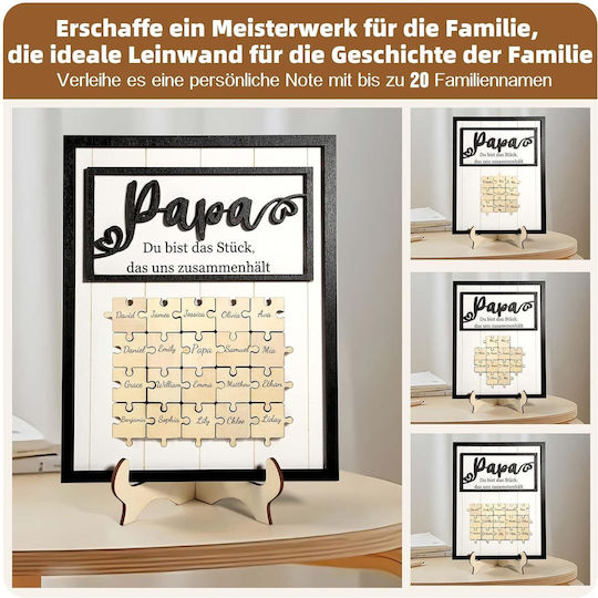 Gift Dad From Daughter Son Wooden Signboard