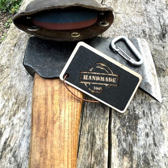 Grandwolf Axe Sharpening Stone 180/320 Leather Case