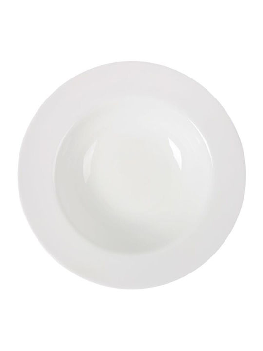 Plate Pasta White with Diameter 27.8cm 16pcs