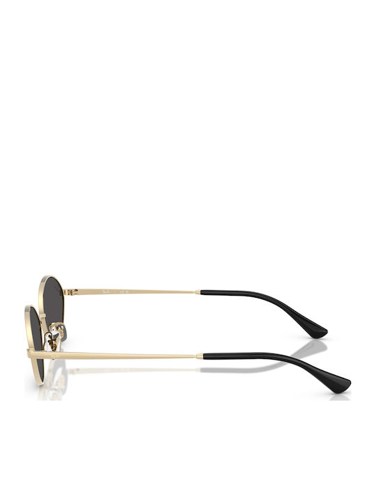Ray Ban Women’s Sunglasses with Gold Metallic Frame and Black Lens RB3757 9213/87