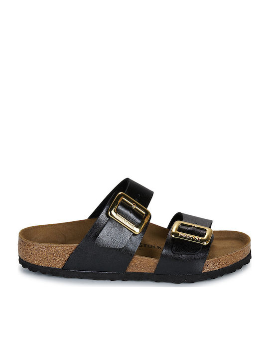 Sydney Women's Flat Sandals in Black Color Regular Fit