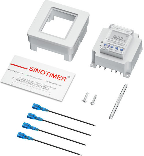 Sinotimer Electric Digital Timer Programmable Switch 250v 16a Tm822