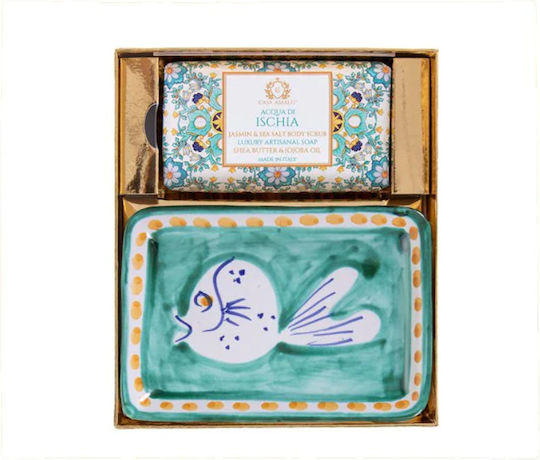 Gift Set Artisanal Soap Acqua Di Ischia Casa Amalfi Msgb06