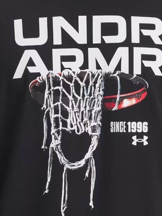 Hoops Athletic T-shirt Black