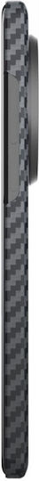 Nekit Umschlag Rückseite Aramid Fiber 1mm Schwarz (OnePlus 13)