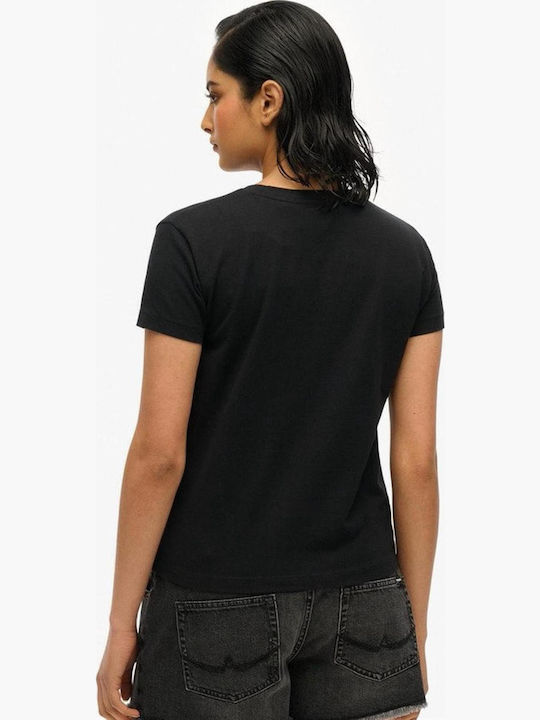 D2 Γυναικείο T-shirt Μαύρο