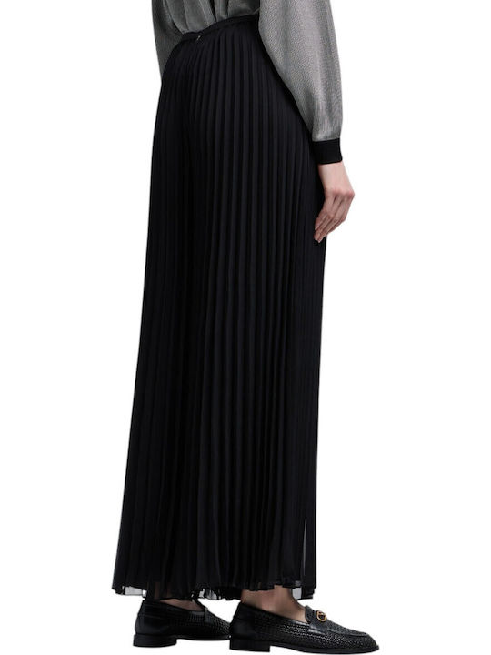 Damen Stoff Hose Schwarz