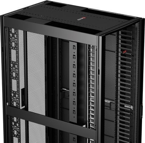 APC Επιδαπέδια Καμπίνα Rack 42U Μαύρο AR3140
