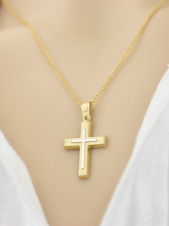 Goldjewels Χρυσός Σταυρός 14Κ