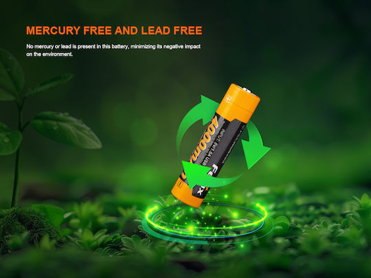 Μπαταρία Fenix Arb-l18-4000u Επαναφορτιζόμενη Usb 4000mah