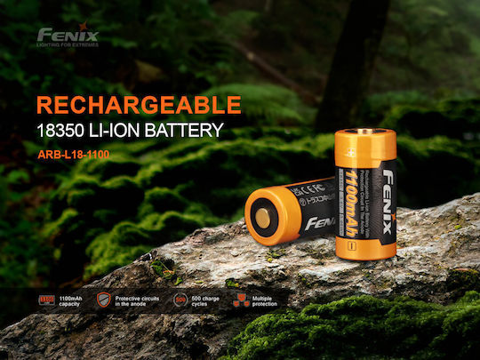 Μπαταρία Fenix Arb-l18-1100 Επαναφορτιζόμενη 1100mah