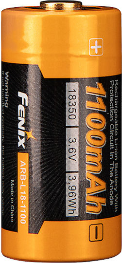 Μπαταρία Fenix Arb-l18-1100 Επαναφορτιζόμενη 1100mah
