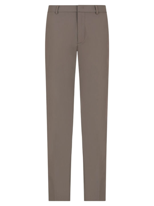 Trousers Elastic Brown