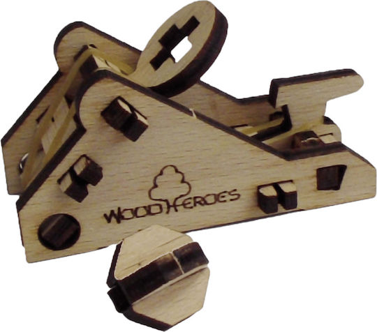 WoodHeroes Παιχνίδι Κατασκευών Ξύλινo για Παιδιά 6+ Ετών