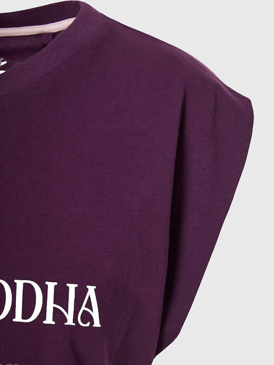 Γυναικείο T-shirt Μωβ