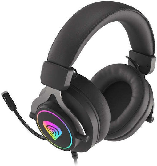 Genesis Neon 750 RGB Over Ear Gaming Headset με σύνδεση USB