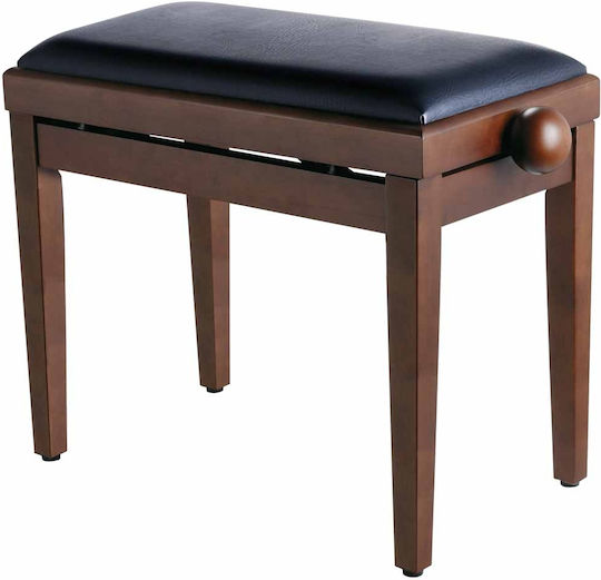 Soundsation Stool Piano Adjustable Satin Rosewood L54xW23xH44.5-53.5cm