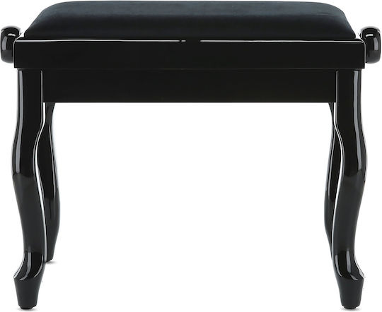 Gewa Piano Bench Deluxe Classic Hocker Klavier Verstellbares L52xB30xH45-57cm