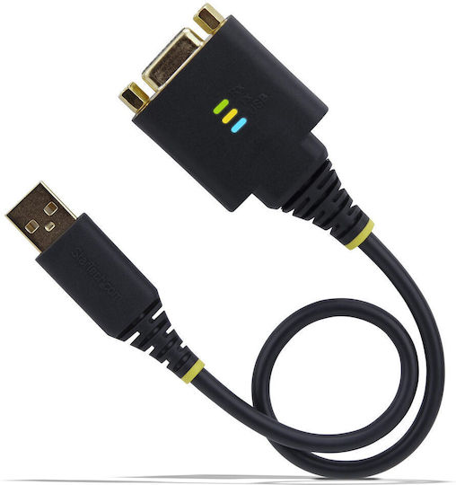 Cablu USB Startech 1p1ffcn-usb-serial Negru 30 cm