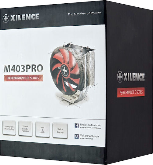 Xilence M403.PRO Ψύκτρα Επεξεργαστή για Socket AM4/115x/AM3/AM3+