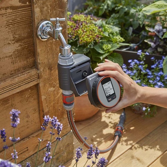 Gardena Water Control Flex Προγραμματιστής Ποτίσματος Βρύσης Μπαταρίας 1 Εξόδου