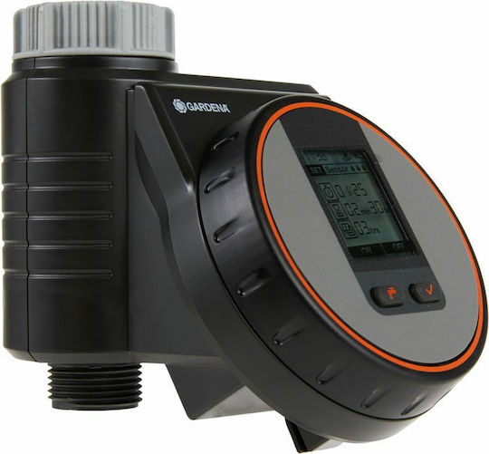 Gardena Water Control Flex Προγραμματιστής Ποτίσματος Βρύσης Μπαταρίας 1 Εξόδου